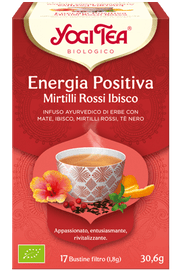 Yogi Tea Energia Positiva Mirtilli Rossi E Ibisco Bio 17 Bustine-1