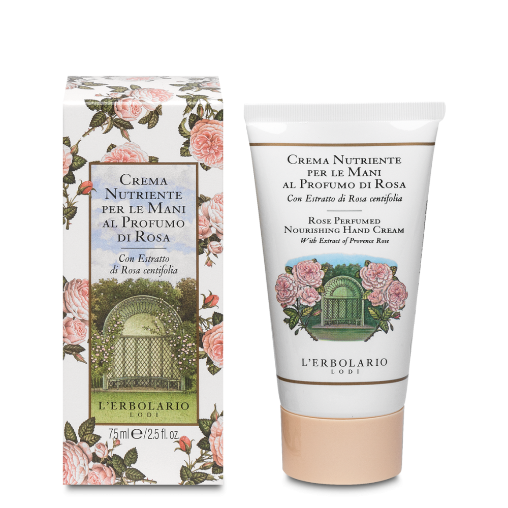 L'Erbolario Crema Nutriente Per Le Mani Al Profumo Di Rosa 75ml-2