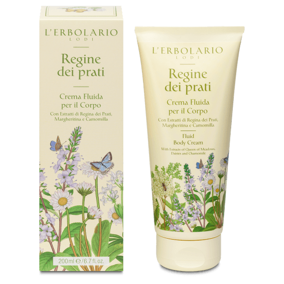 L'Erbolario Crema Fluida per il Corpo Regine dei Prati 200ml-1