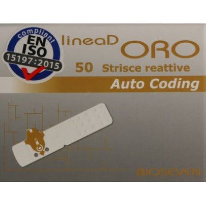 Linea D Strisce Misurazione Glicemia 50 Pezzi-2