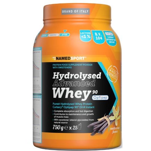 Named Sport Hydrolysed Advanced Whey Protein Vaniglia 750g-2