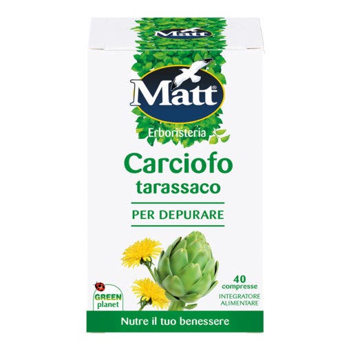 Matt Erboristeria Carciofo Tarassaco 40 Compresse-2