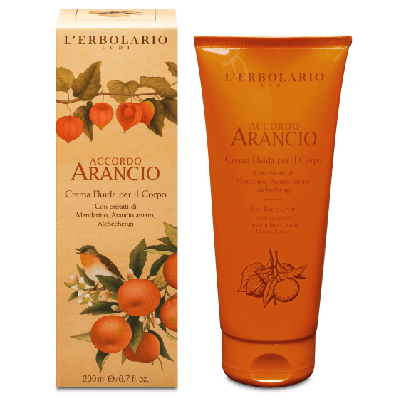 L'Erbolario Crema Fluida per il Corpo Accordo Arancio 200ml-2