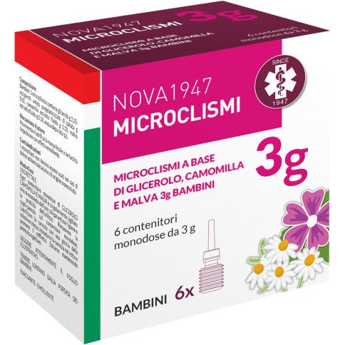 Nova 1947 Microclismi Bambini 6 Pezzi  - 2