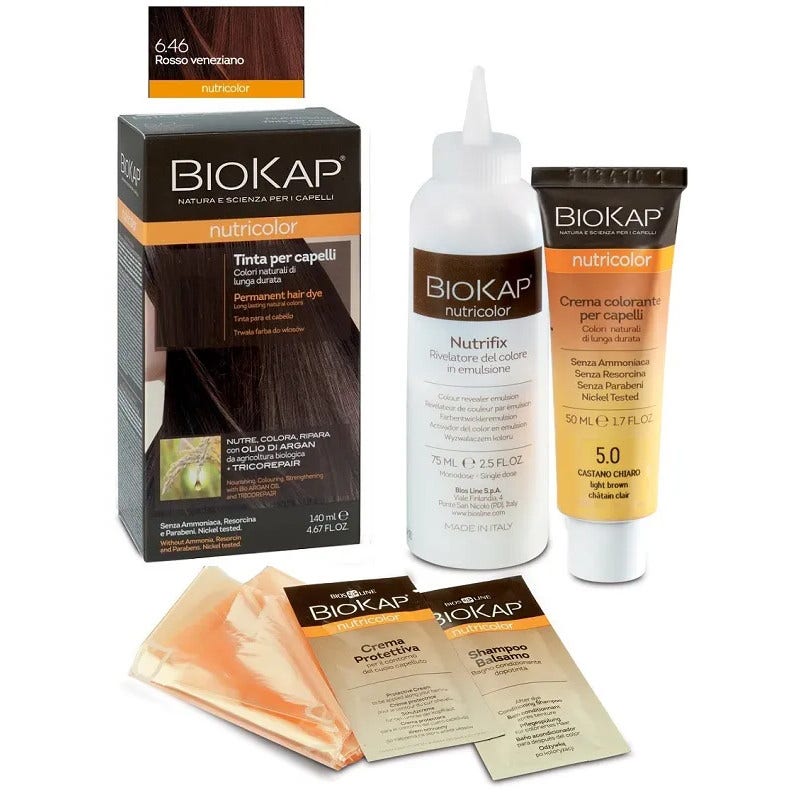 Biokap Nutricolor Tinta Capelli 6,46 Rosso Veneziano -2