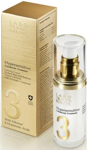Labo Transdermic 3 Hypersensitive Crema Calmante 30ml-2