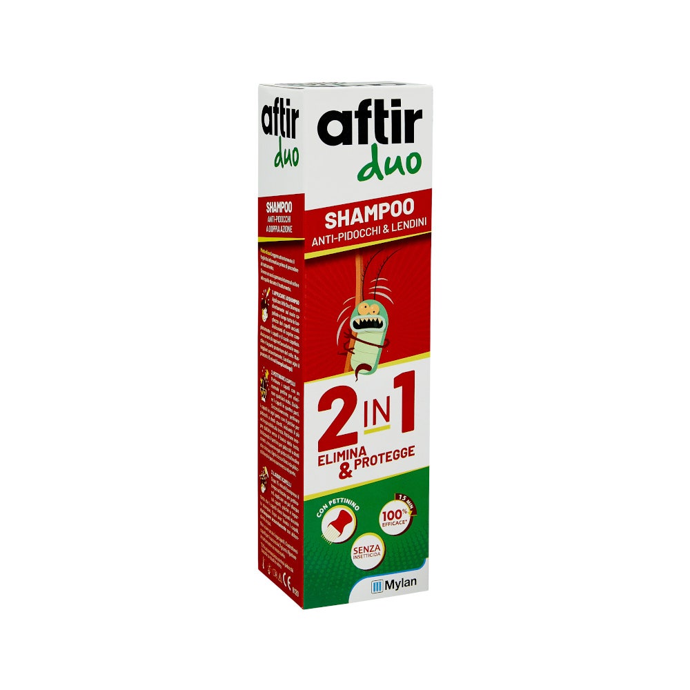 Aftir Duo Shampoo Antipidocchi 100ml  - 3