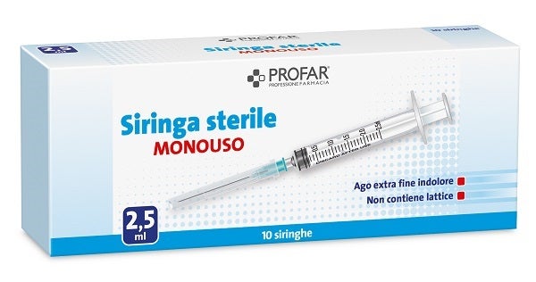 Siringa Monouso 2,5ml Profar-0