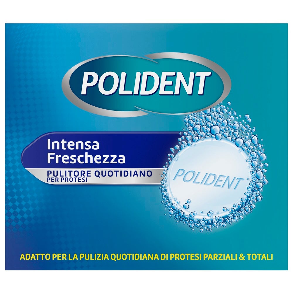 Polident Intensa Freschezza Pulitore Protesi Dentale 4 in 1 66 Compresse -4