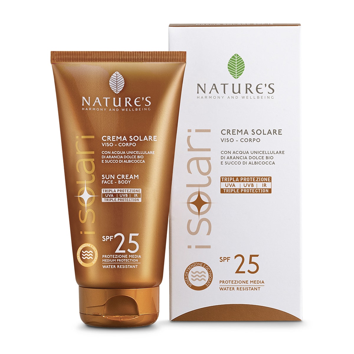 Nature's Crema Solare Viso/Corpo SPF25 150ml-3
