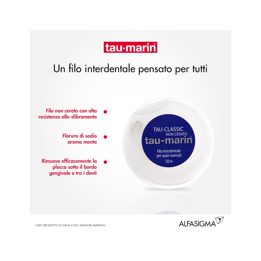 Taumarin Filo Interdentale Classico Non Cerato-10
