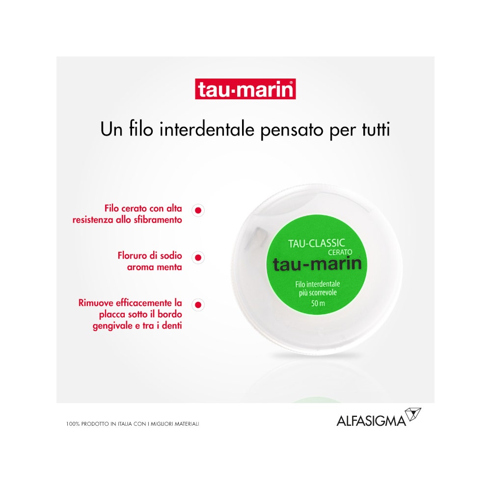 Taumarin Filo Interdentale Classico Cerato 50 Metri-14