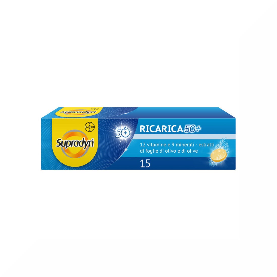 Supradyn  Ricarica 50+ Effervescente 15 Compresse-7