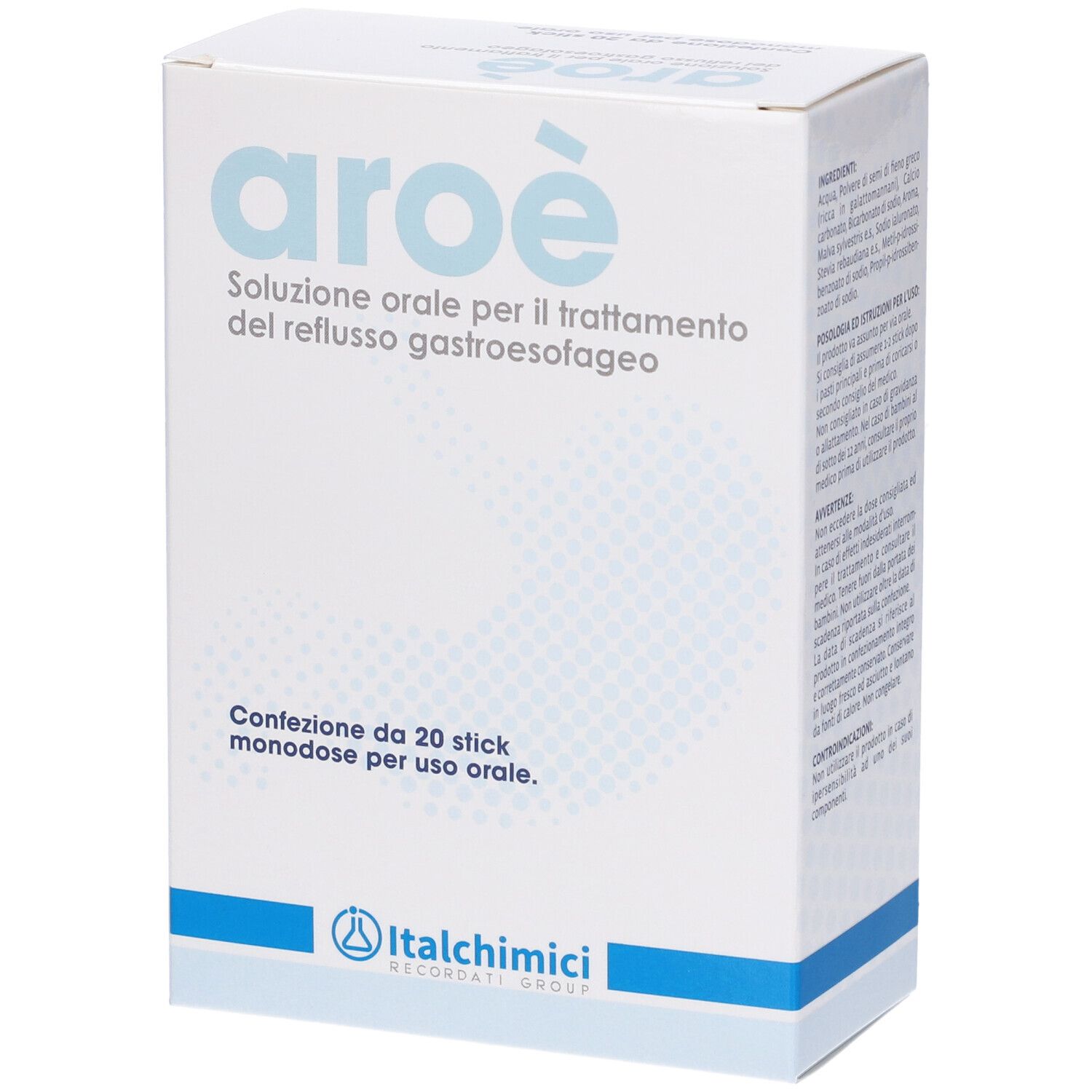 Aroe 20 Stick Monodose 10ml - Integratore Naturale di Aloe