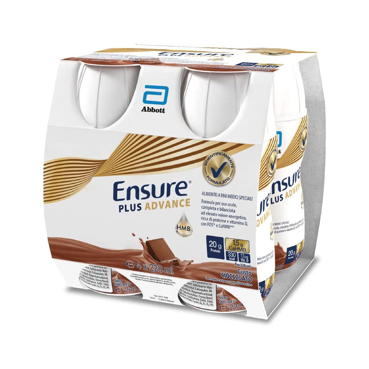 Ensure Plus Advance cioccolato 4X220ml-6