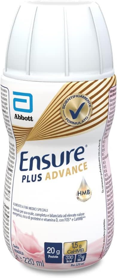 Ensure Plus Advance Fragola 4X220ml-4