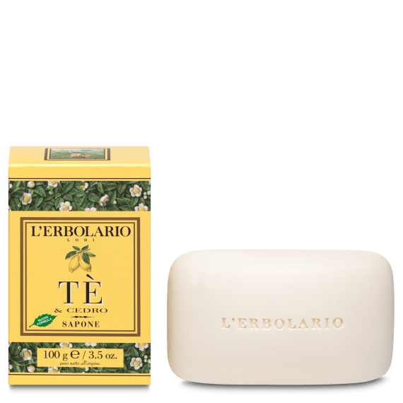 L'Erbolario Sapone Tè E Cedro 100g-1
