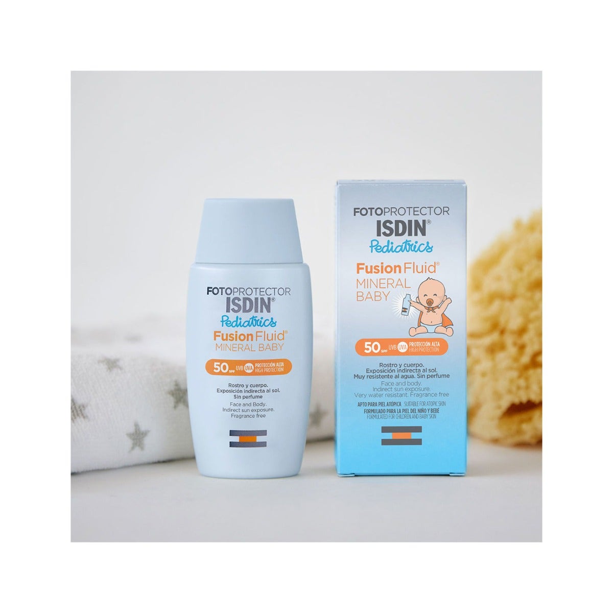 Isdin Fotoprotector Fusion Fluid Mineral Baby Pediatrics SPF50 50ml-10
