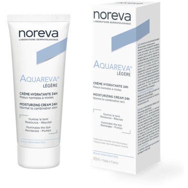 Noreva Aquareva Crema Idratante Leggera 24h 40ml-2