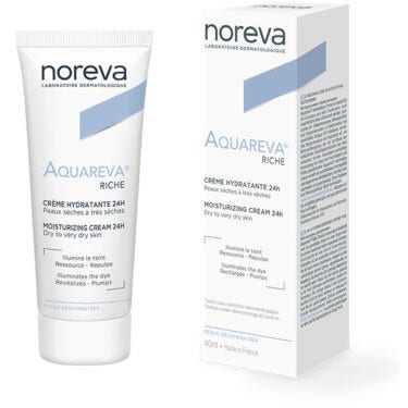 Noreva Acquareva Crema Idratante Ricca 24H Viso 40ml-2