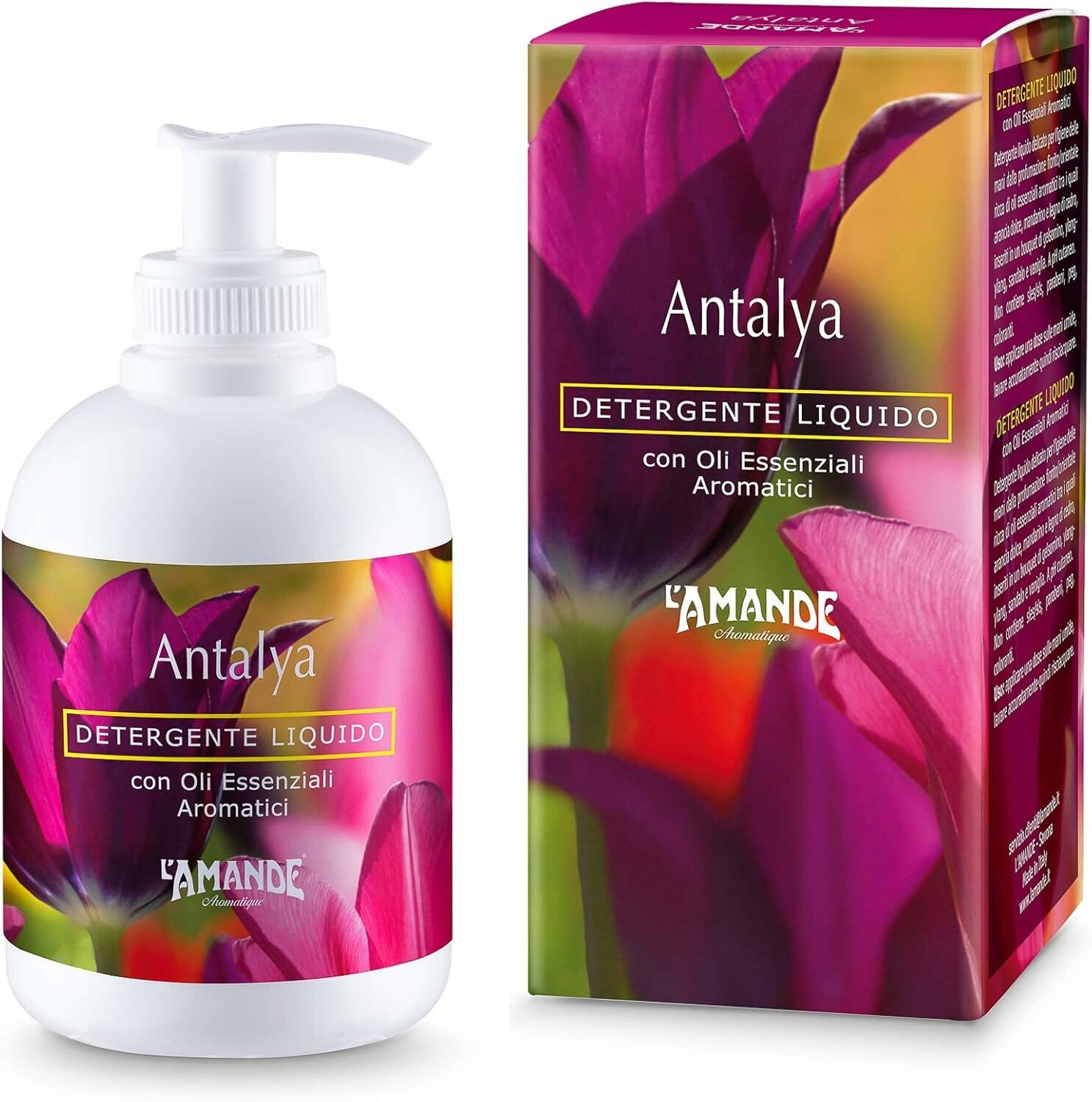 L'Aamande Antalya Detergente Liquido Con Oli Essenziali Aromatici 300ml-2