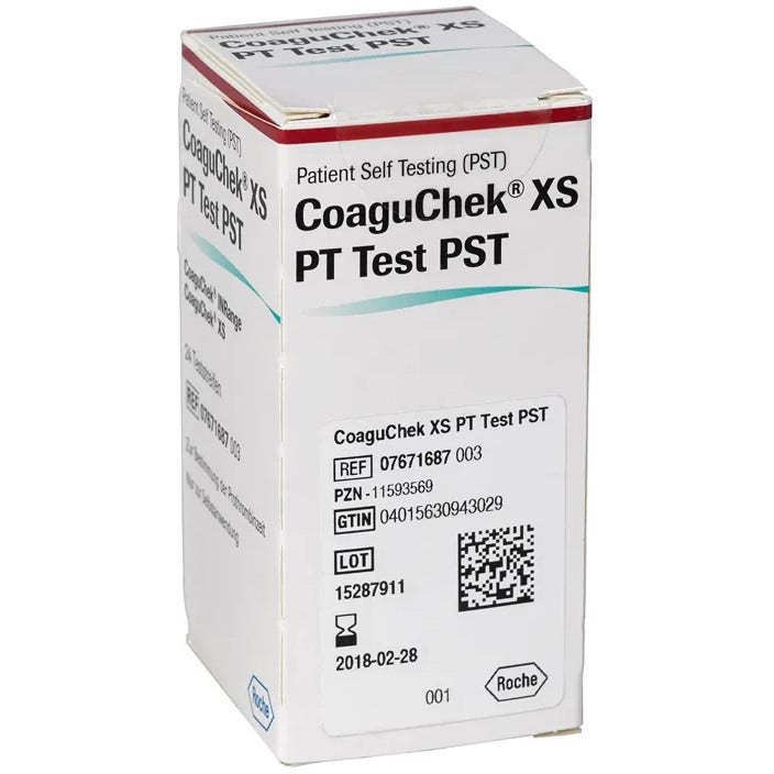 Coaguchek XS PT PST 24 Strisce Test-1