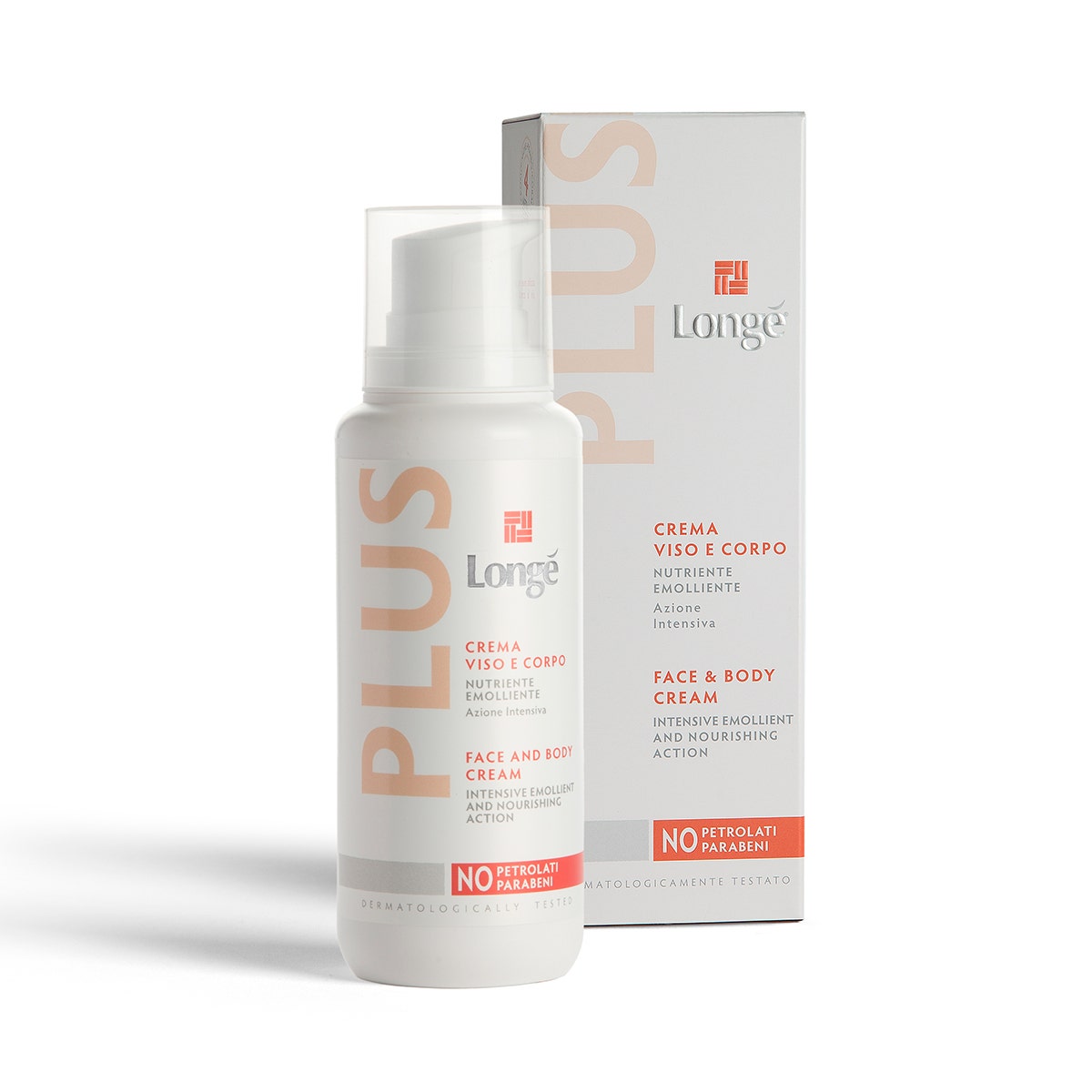 Longè Plus Crema Nutriente Emolliente Viso E Corpo 200ml-2