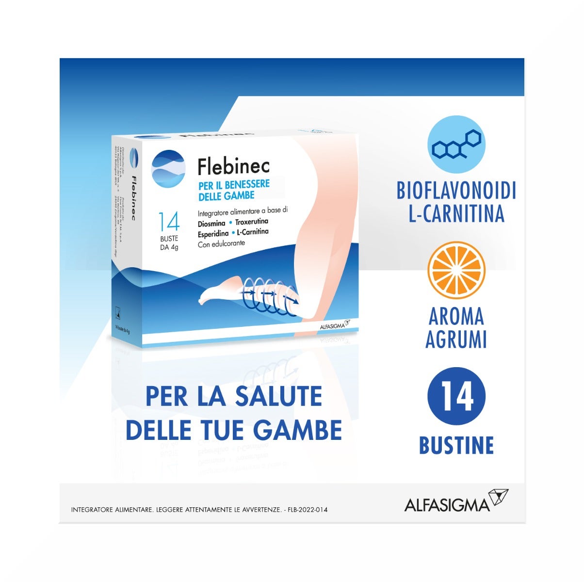 Flebinec 14 Bustine 4,0g-5