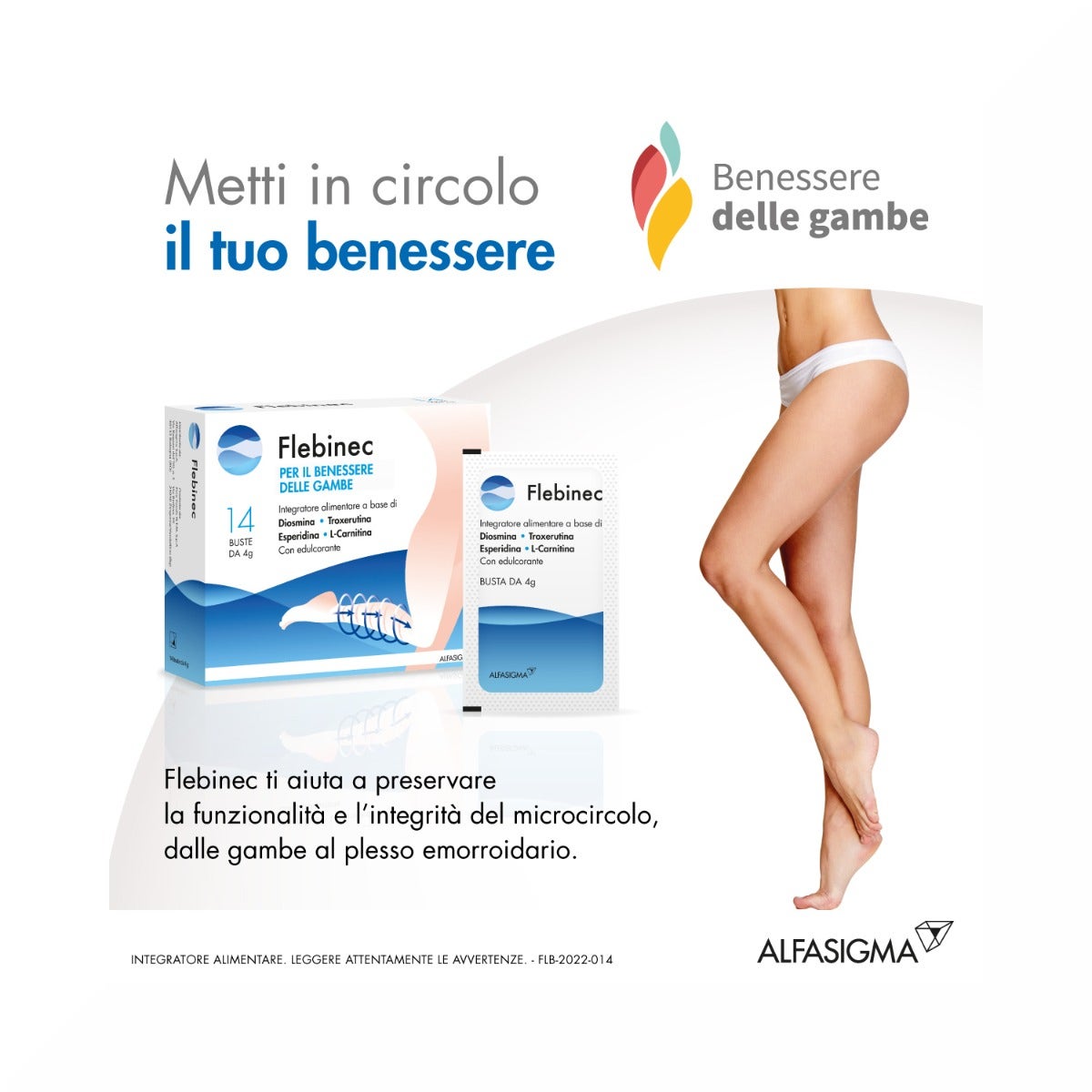 Flebinec 14 Bustine 4,0g-9