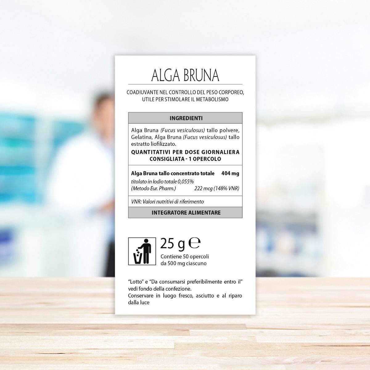 Aboca Alga Bruna Concentrato Totale 50 Opercoli-6