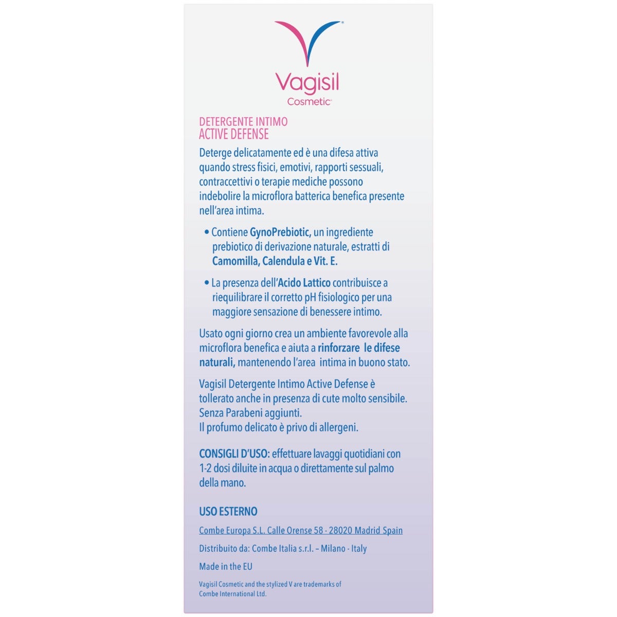Vagisil Detergente Con Gynoprebiotic 250ml-7