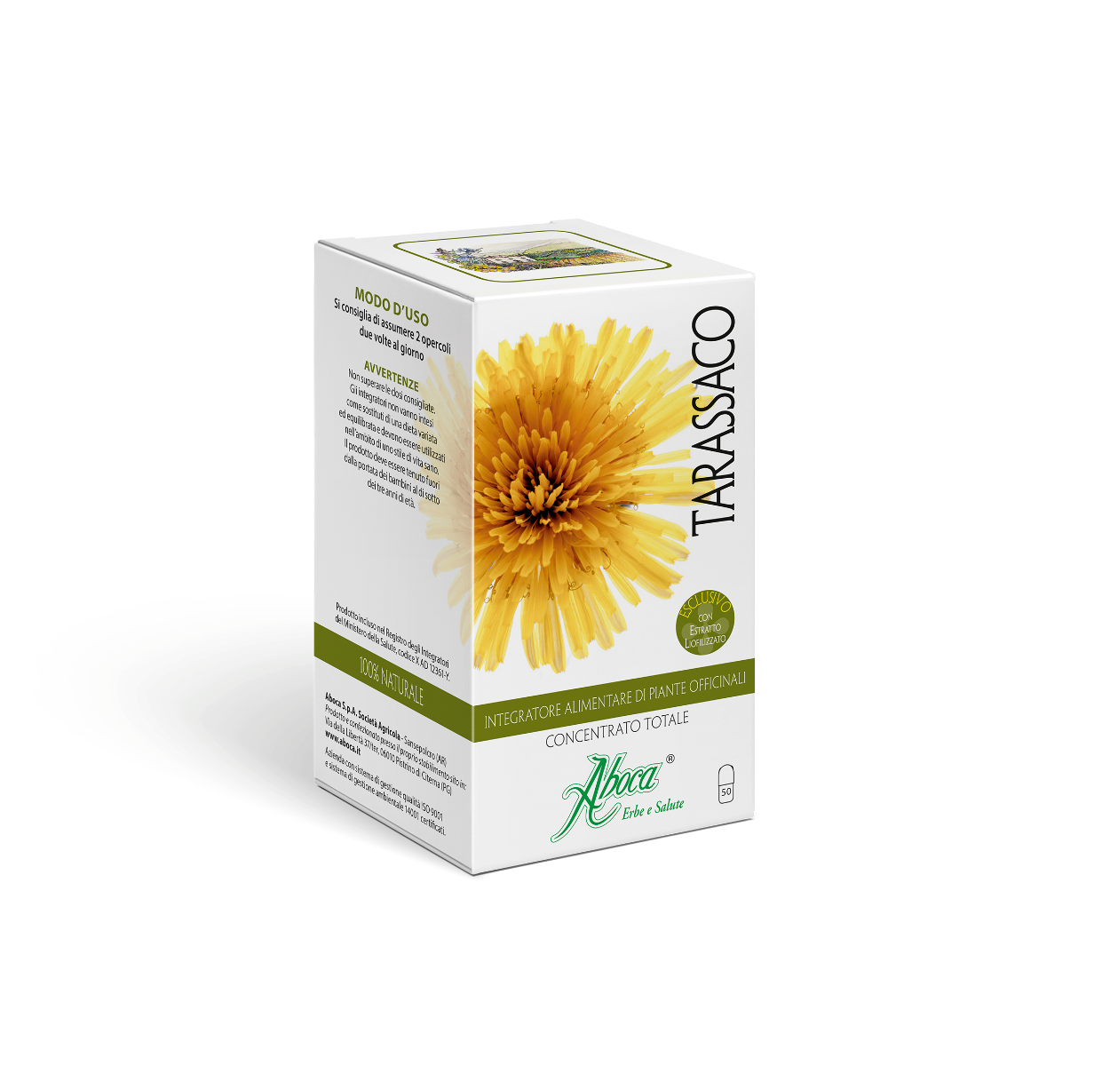Aboca Tarassaco Concentrato 50 Opercoli-5