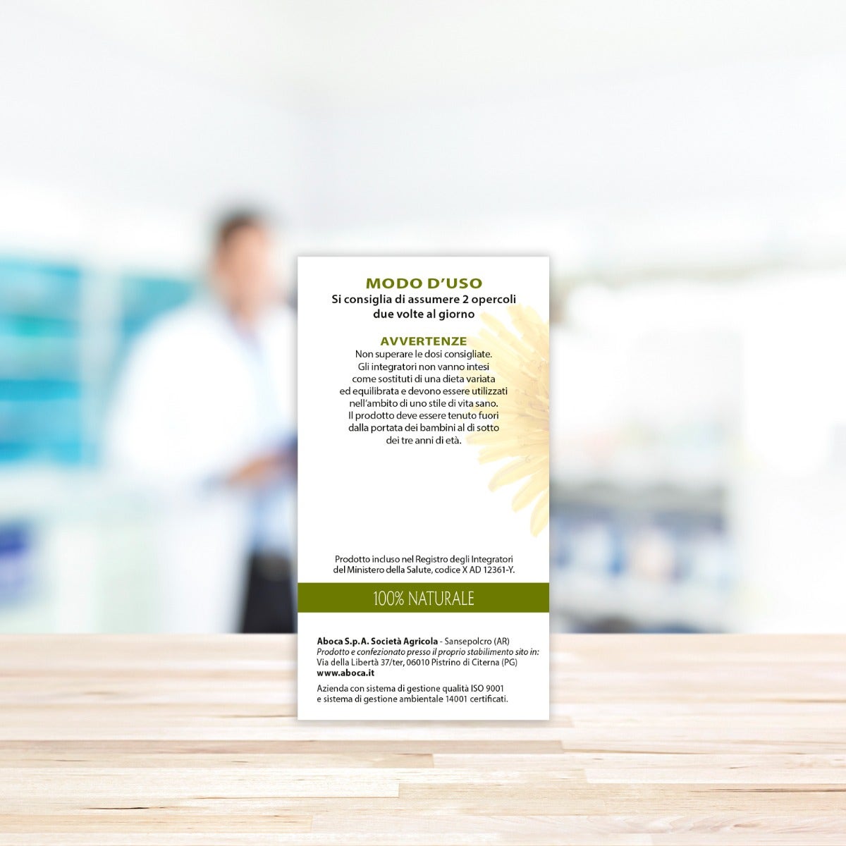 Aboca Tarassaco Concentrato 50 Opercoli-6