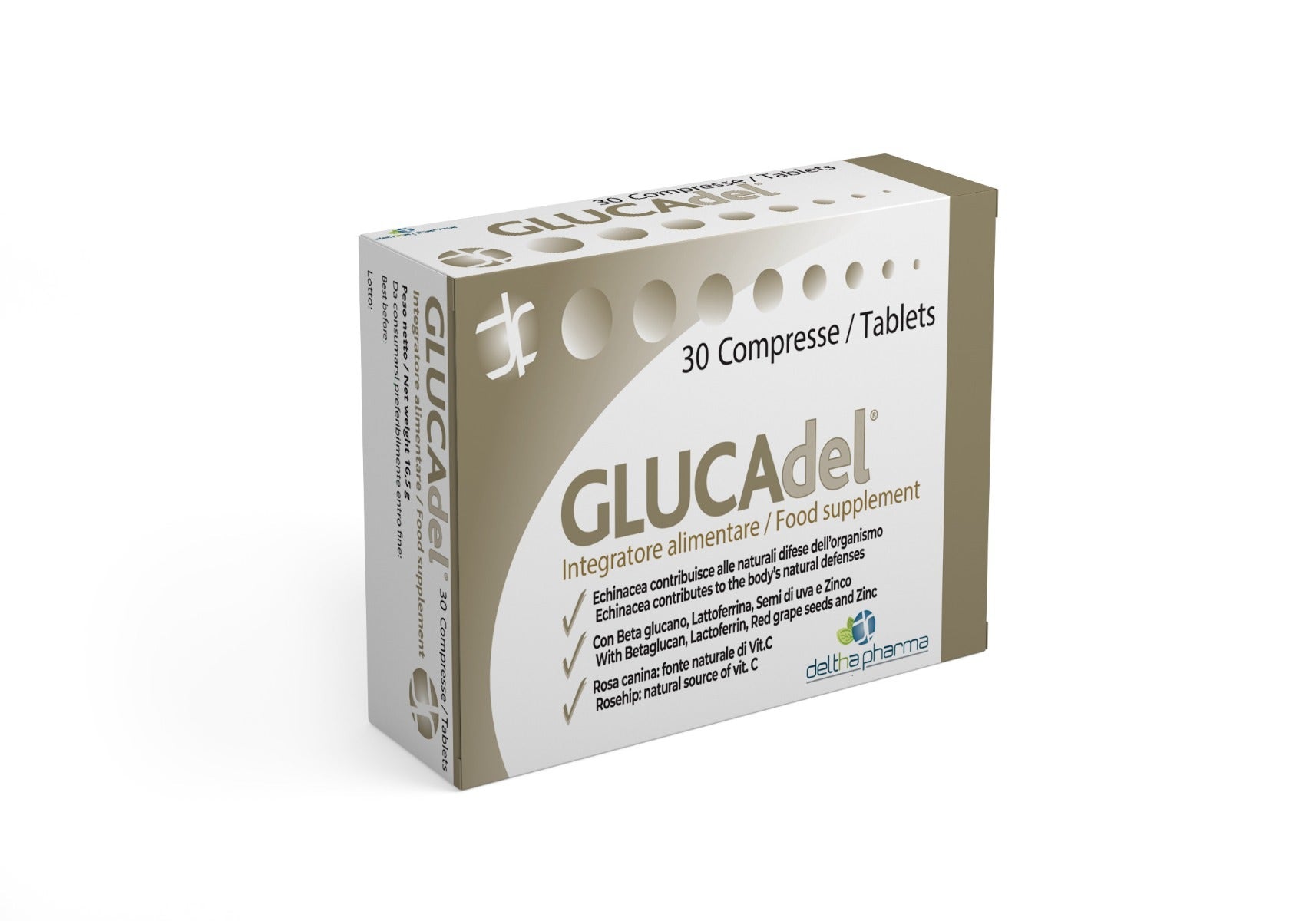 Deltha Pharma Glucadel 30 Compresse-2