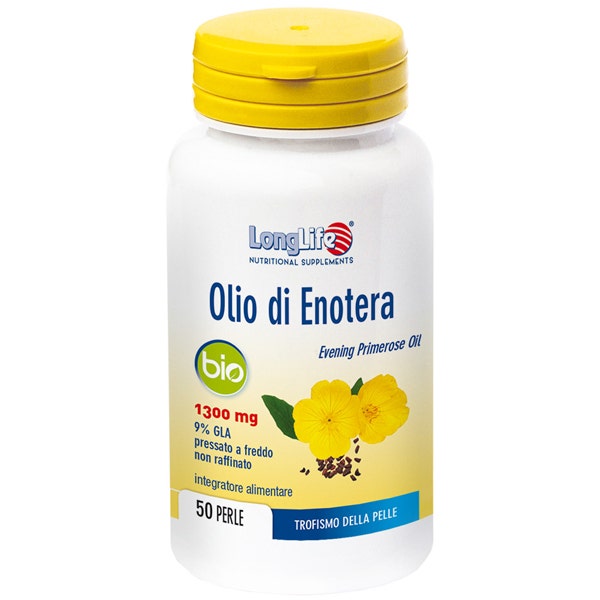 Longlife Olio Di Enotera Bio 50 Perle-2