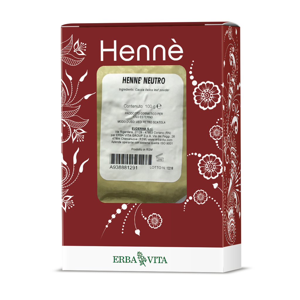 Erba Vita Henne Colorante Capelli Nero 100g  - 3