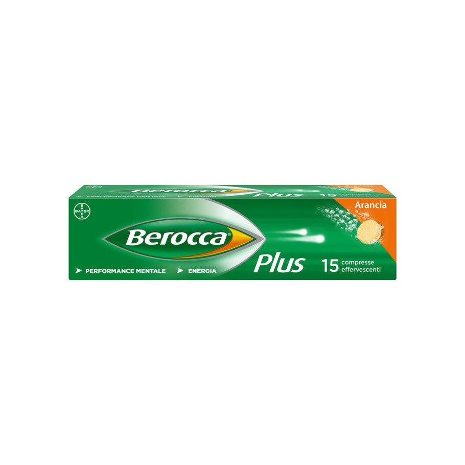 Berocca Plus Integratore Vitamine Minerali per Energia, Concentrazione, Memoria 15 Cpr Effervescenti-25