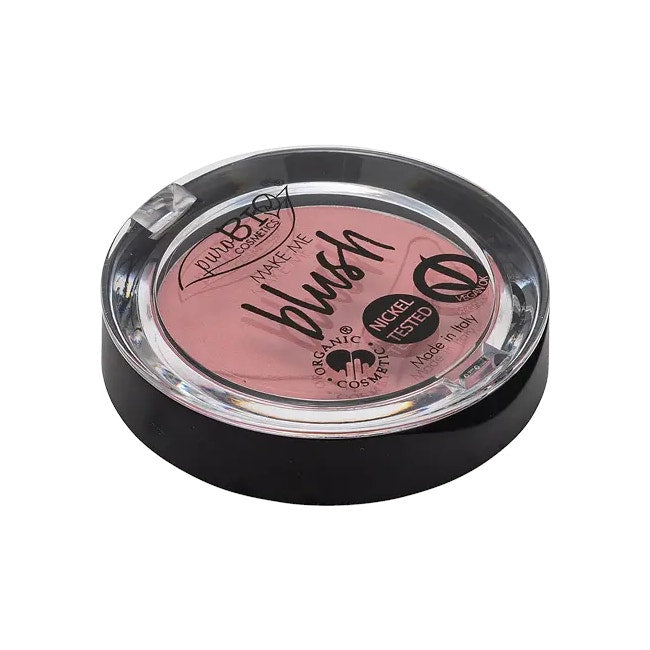 PuroBio Cosmetics Blush Tonalità 04 Mattone Matte Per Viso 3,5g-2