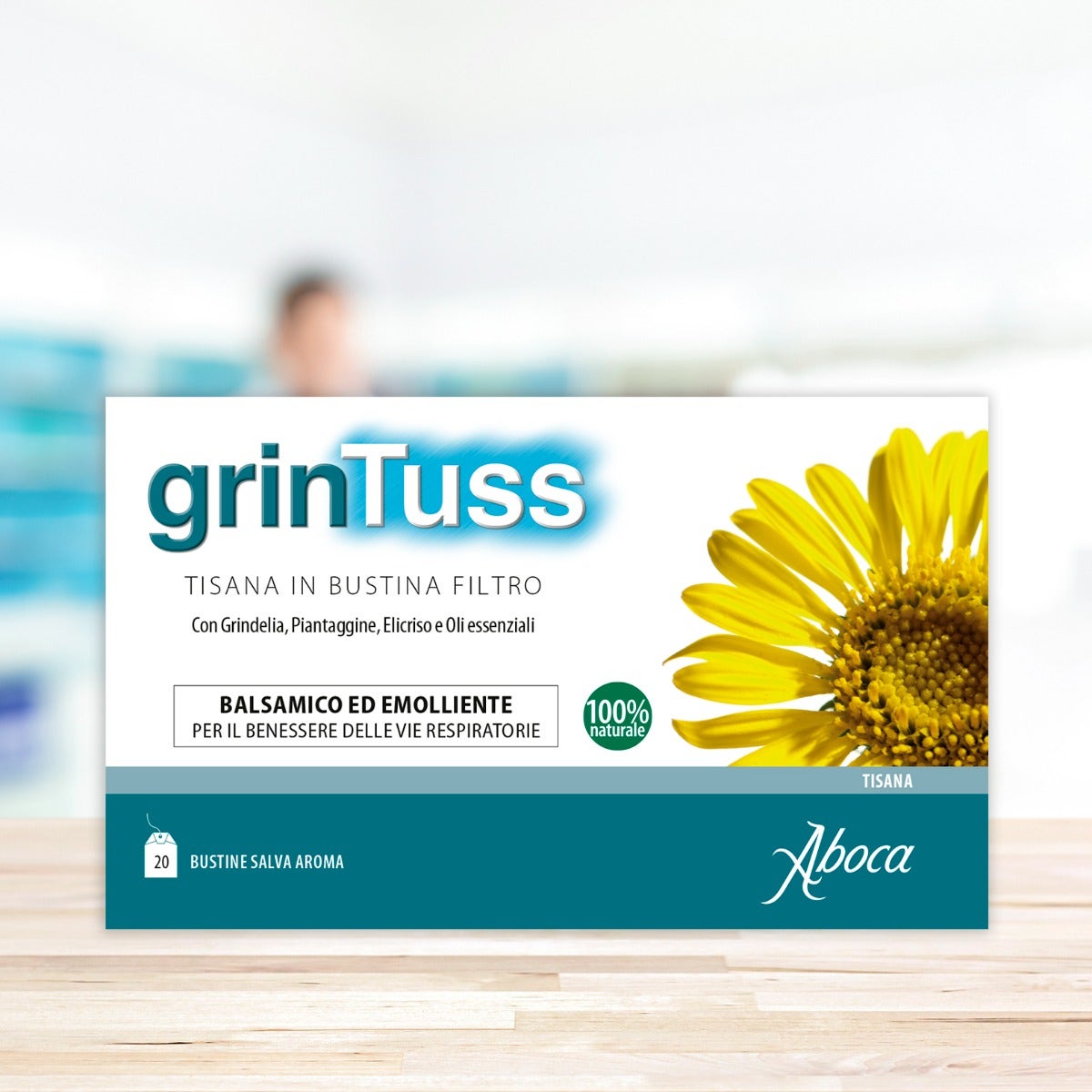 Aboca Grintuss Tisana 20 Bustine Filtro-13