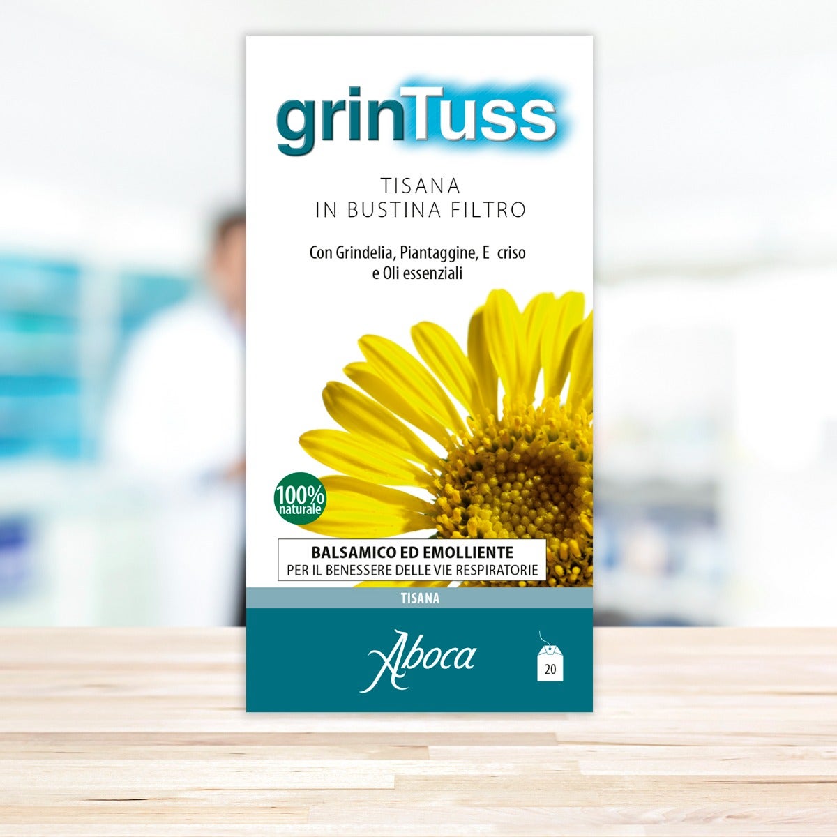 Aboca Grintuss Tisana 20 Bustine Filtro-14