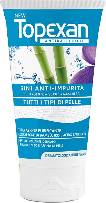 New Topexan Anti Impurità Detergente/Scrub/Maschera 150ml-1