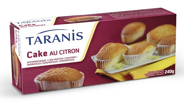 Taranis Tortina Limone 6x40g