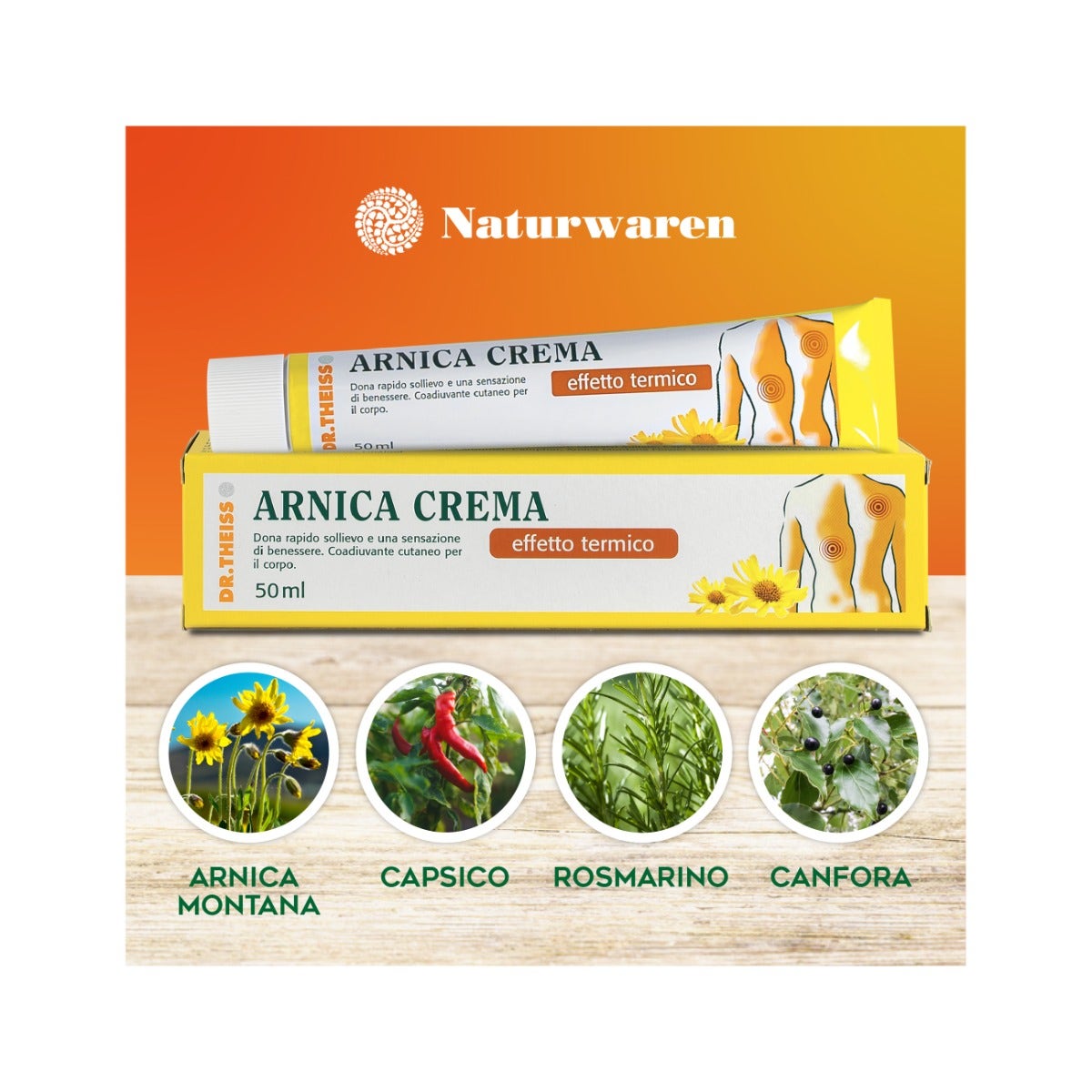 Dr Theiss Arnica Pomata Riscaldante 50g-4