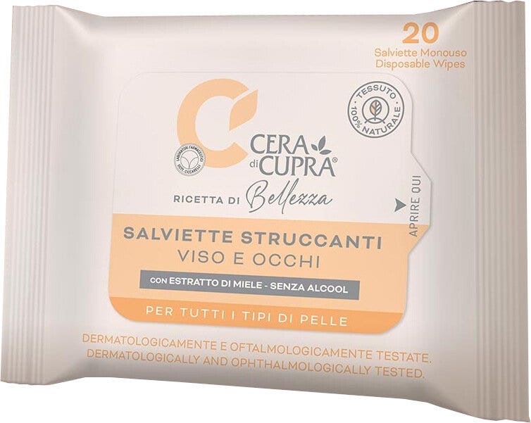 Cera Di Cupra Salviette Struccanti 20 Pezzi-2