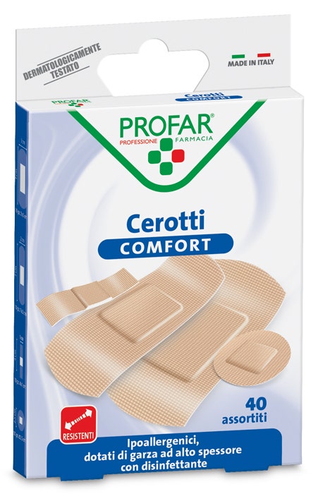 Cerotto Comfort Assortiti 40 Pezzi Profar-0