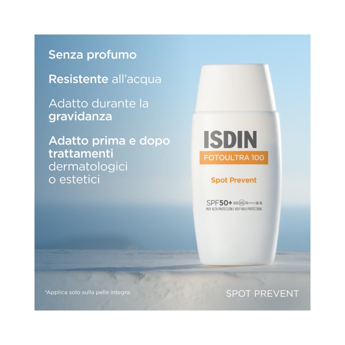 Isdin FotoUltra 100 Spot Prevent Fluid SPF 50+ 50ml - Protezione Solare Avanzata-3