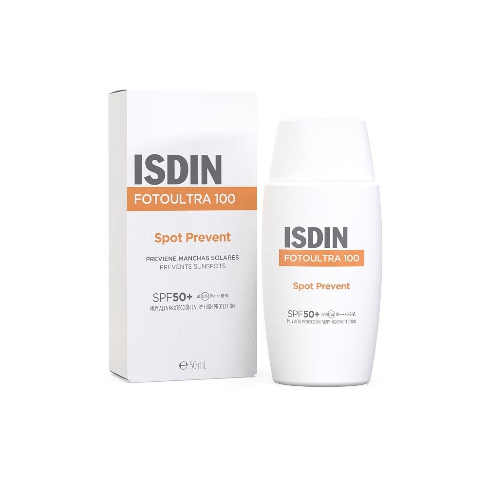 Isdin FotoUltra 100 Spot Prevent Fluid SPF 50+ 50ml - Protezione Solare Avanzata-0