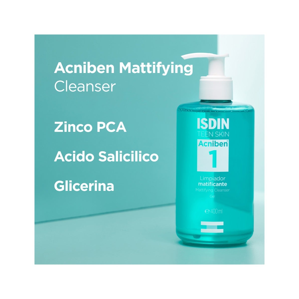 Isdin Acniben Detergente Igiene Profonda 400ml-4