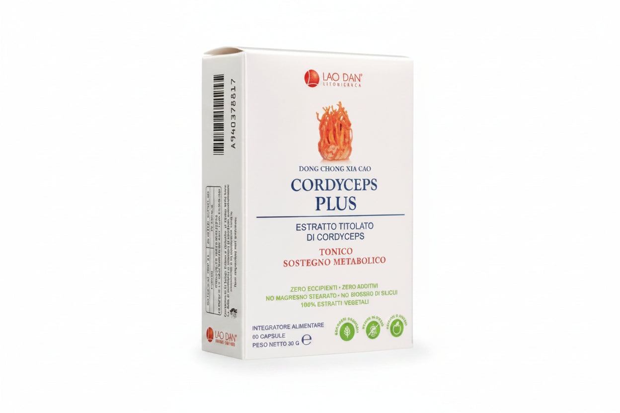 Cordyceps Plus Integratore con Cordyceps Sinensis 60 Capsule