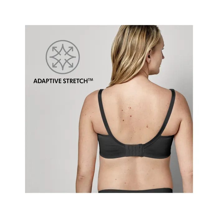 Medela Reggiseno Keep Cool Traspirante Per Gravidanza E Allattamento Nero Taglia XL-3